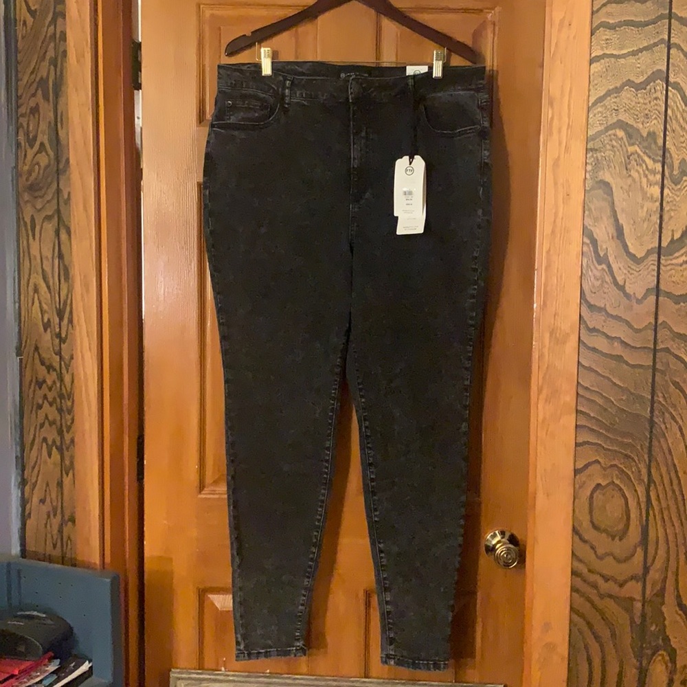 High rise skinny jean